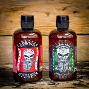 Combo Beard Wash - paraben & sulfate free - Canadian