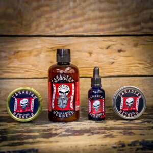 Combo red flag beard balm - butter - oil - wash